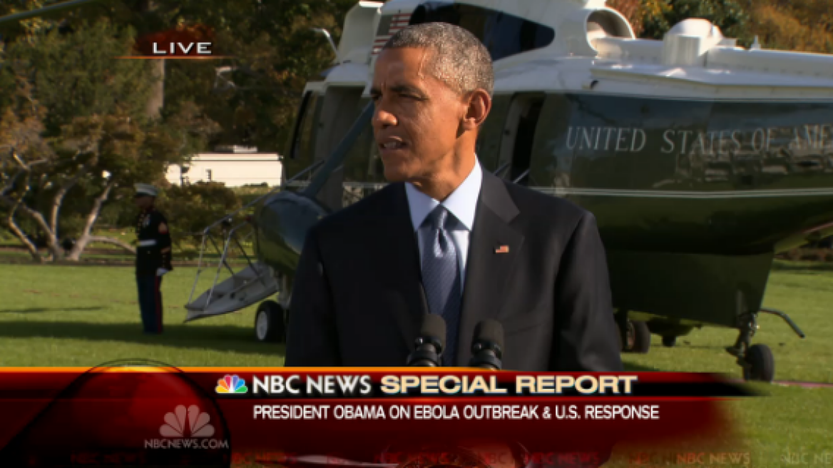 Ομπάμα: Ο Έμπολα μπορεί να αντιμετωπιστεί στη Δυτική Αφρική